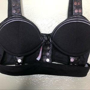 Black Bustier / Bralette Top